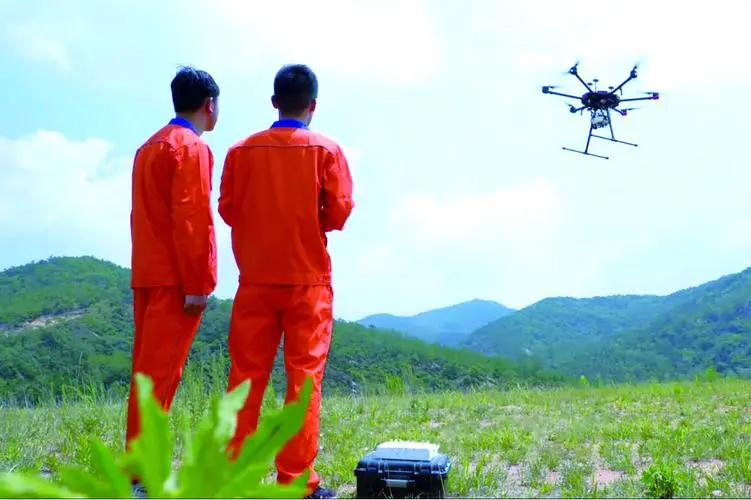 九合垸原种场无人机倾斜摄影巡检拍摄